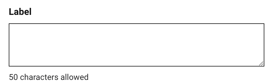 textarea character counter